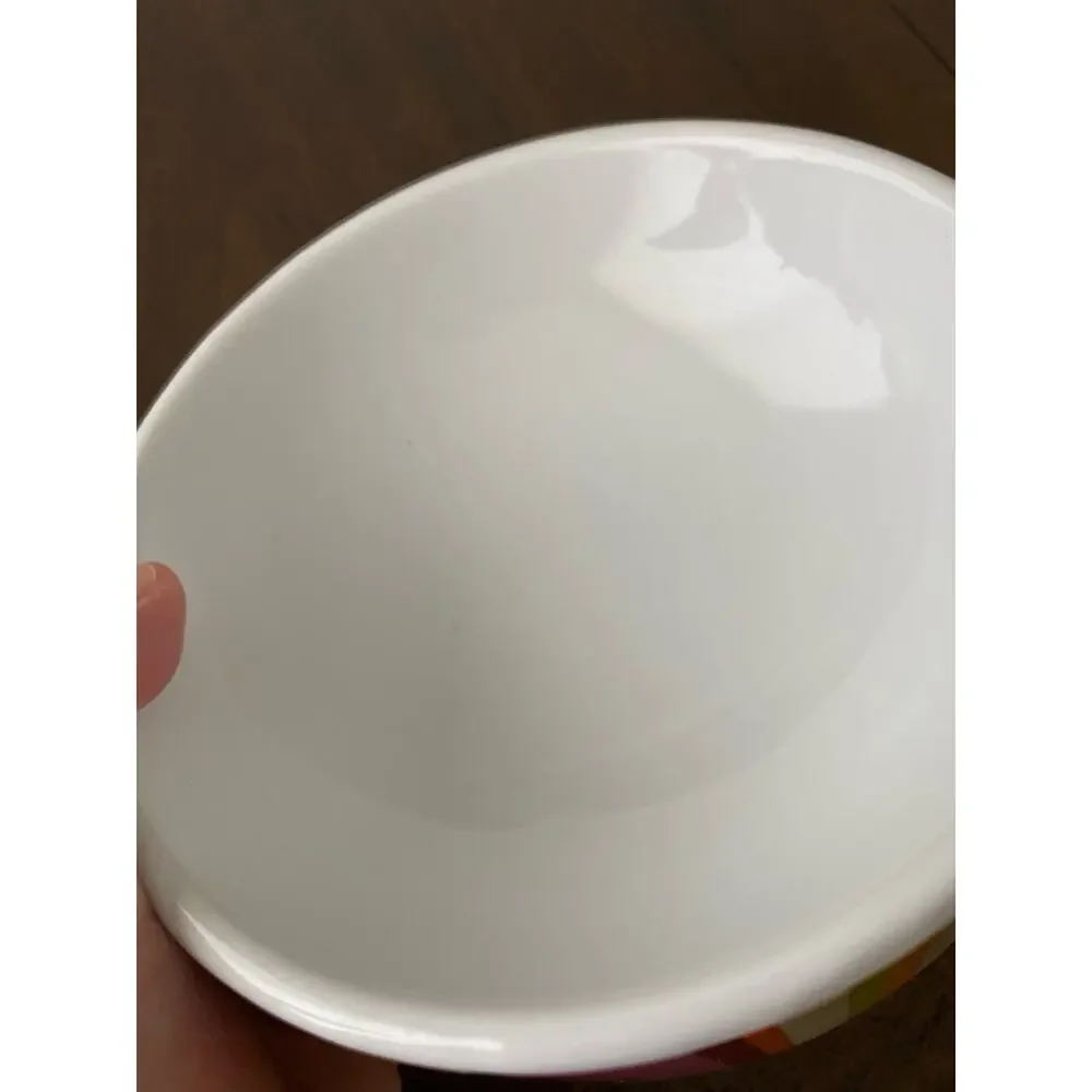 HTF Isaac Mizrahi for Target colorful striped pet bowl